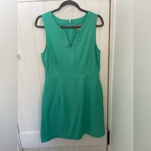 Banana Republic Linen-blend Sleeveless Midi Dress